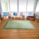 Classic Rectangular Border Carpet - Green | Multi Sensory Environments | Creative Activity