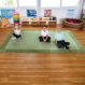 Classic Rectangular Border Carpet - Green | Multi Sensory Environments | Creative Activity