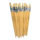 Long Handled Round Hog Hair Paint Brushes 60pk | Educational Resources - Art & Craft | Creative Activity
