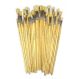 Long Handled Round Hog Hair Paint Brushes 60pk | Educational Resources - Art & Craft | Creative Activity