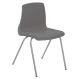 Metalliform NP Chair Seat Ht 350mm Grey Speck'd Grey Frame | Creative Activity
