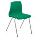 Metalliform NP Chair Seat Ht 310mm Green Black Frame | Creative Activity