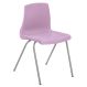 Metalliform NP Chair Seat Ht 350mm Lilac Black Frame | Creative Activity