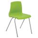 Metalliform NP Chair Seat Ht 430mm Soft Green Black Frame | Creative Activity