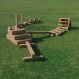 Freestanding Trim Trail 3 - 9 Items | Outdoor Play | Creative Activity
