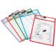 Clear Write and Wipe Work Storage Pockets | Educational Resources | Creative Activity