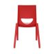 EN ONE Posture Classroom Chair 430mm Cherry Red | Creative Activity
