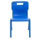 Titan One Piece Chairs Blue Seat height 380mm | Creative Activity