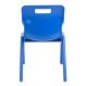 Titan One Piece Chairs Blue Seat height 380mm | Creative Activity