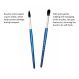 Watercolour/Imitation Squirrel Brushes Size 8 - Pack of 10 | Educational Resources | Creative Activity