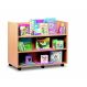 2 Shelf Library Unit - W1040 x D500 x H850mm | Creative Activity