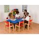Height Adjustable Rectangular Table - Blue | Creative Activity