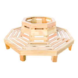 Octagonal Tree Riser Octagonal Tree Seat | Outdoor Play Equipment | Creative Activity