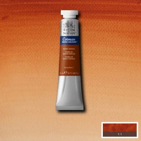 Cotman Watercolour Tubes 21ml Burnt Sienna
