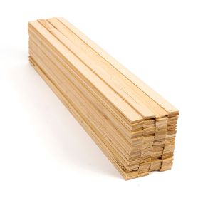 Narrow Strip Wood 25mm x 5mm 200pk | Creative Activity