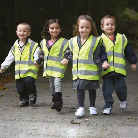 Dressing Up Construction High Visibility Vests 4pk | Educational Resources - Art & Craft | Creative Activity