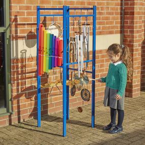 MES Outdoor Music Frame and Instruments