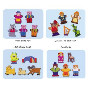 Fairytale Finger Puppets Set 20pcs