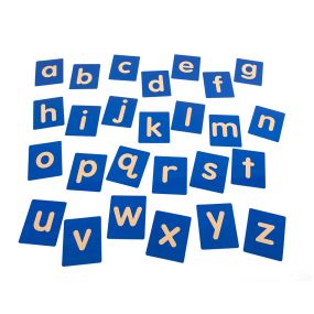 Tactile Alphabet Lowercase Letters