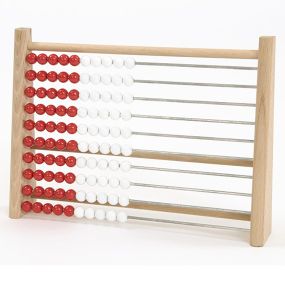 Wooden Two Colour Abacus