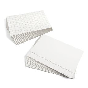 Maths 2cm Grid Card Whiteboards 30pk