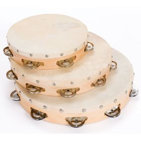 MES Tambourine 15cm 15pk