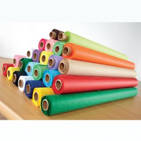 Non Bleed Tissue Paper Rolls Assorted 24pk