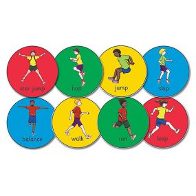Action Station Gym Spots 8pcs