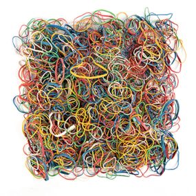 Rubber Bands 245g Coloured