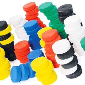Assorted Tempera Paint Blocks 144pk