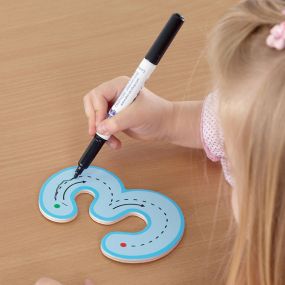 Wooden Wipe Clean Number Formation Set 1-20