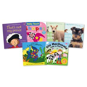 Touch and Feel Baby Books 6pk