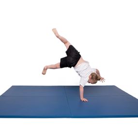 Lightweight Gym Mats H1inch x W3ft x L4ft Blue