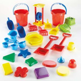 Plastic Sand Play Tool Set 31pcs