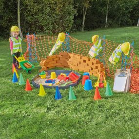 Role Play Construction Site Play Set 84pcs