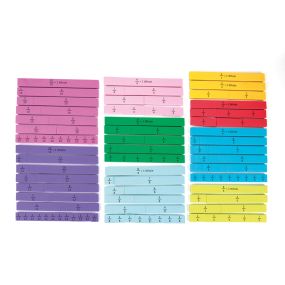 Foam Magnetic Fraction Action Bar 123pcs | Creative Activity