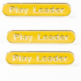 Play Leader Enamel Badges 15pk