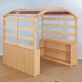 Wooden Indoor Lightcatcher Den with Storage