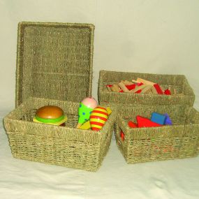 Seagrass Baskets 4pk