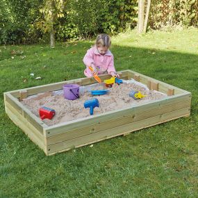 Small World Wooden Sandbox