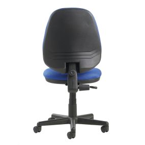Bilbao Lumbar Operator Chairs Blue Without Arms