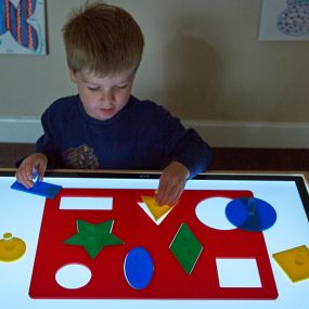 Lightbox Acrylic Shape Sorting Board