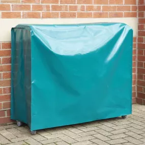 Metal Tilted Tray Trolley with Trays Cover | Creative Activity