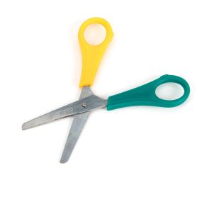 Left Handed 13cm Ruler Scissors 6pk