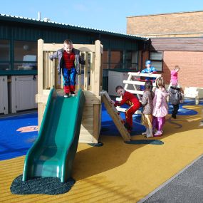 Climbing Frame Tower with Slide