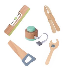 Wooden Tool Collection 5pk