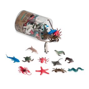 Small World Tub of Ocean Creatures 60pk