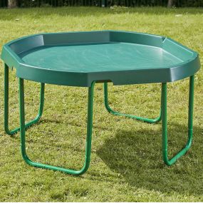 Green Tuff Tray Table and Green Stand Bundle