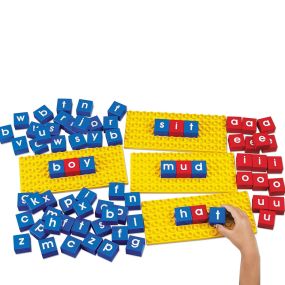 Word Building Construction Letter Blocks