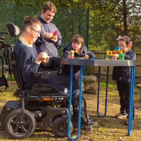 Wheelchair Accessible Active World Tuff Tray Stand